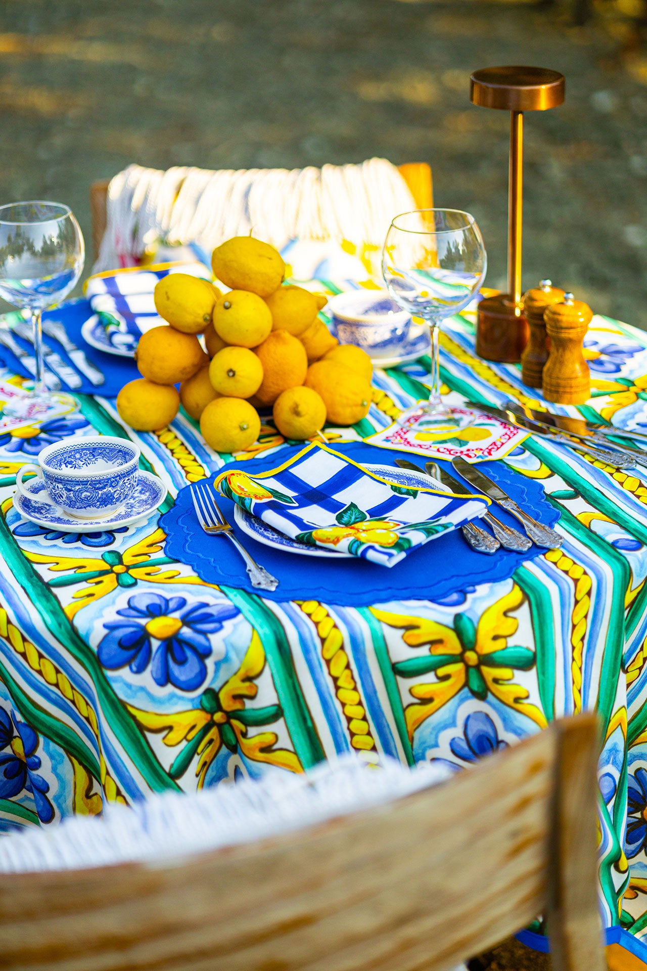 Lemon Chello Masa Örtüsü