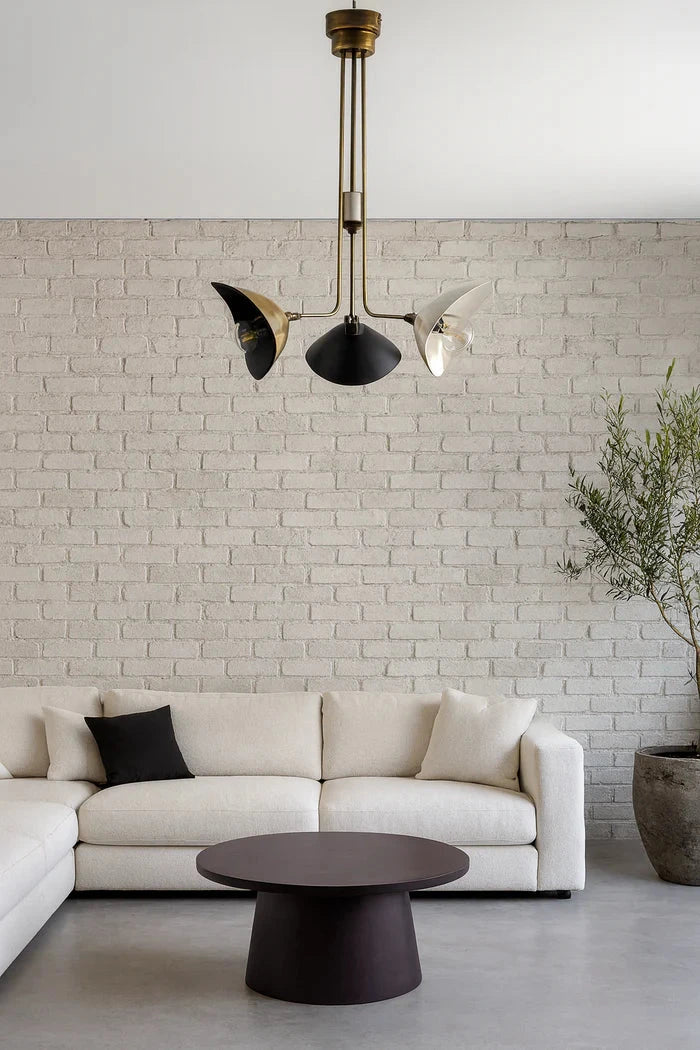 Leo İSkandinav Tarzı 3 Kollu Avize