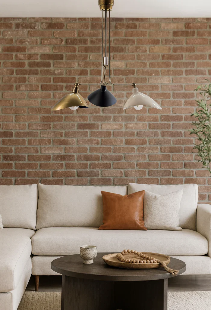 Leo İSkandinav Tarzı 3 Kollu Avize