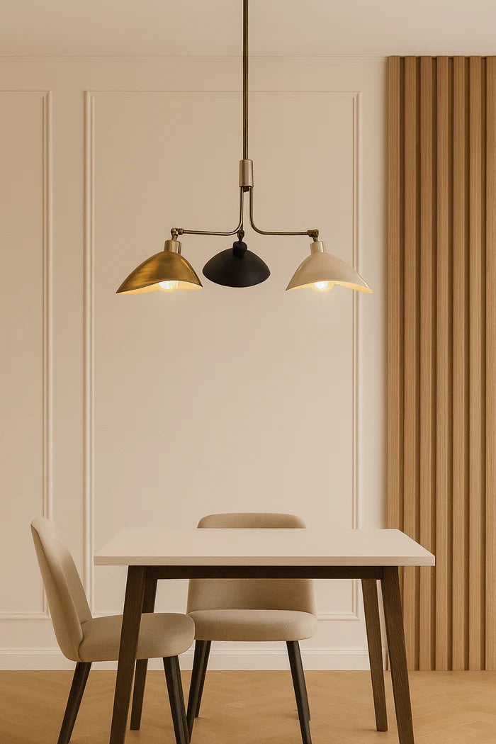 Leo İSkandinav Tarzı 3 Kollu Avize