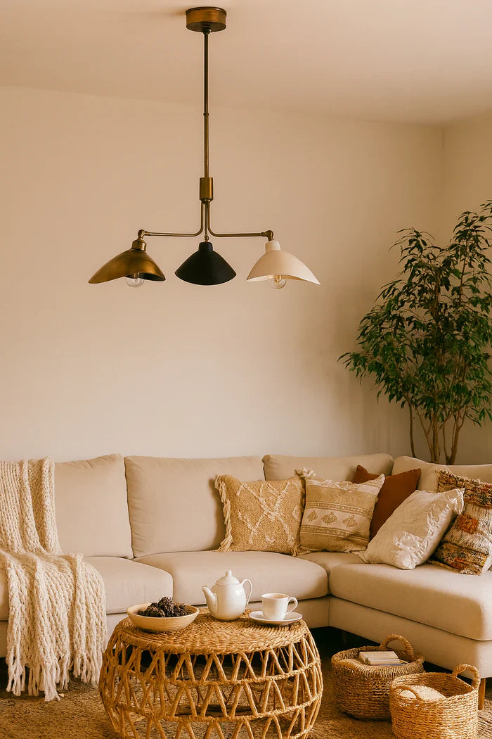 Leo İSkandinav Tarzı 3 Kollu Avize