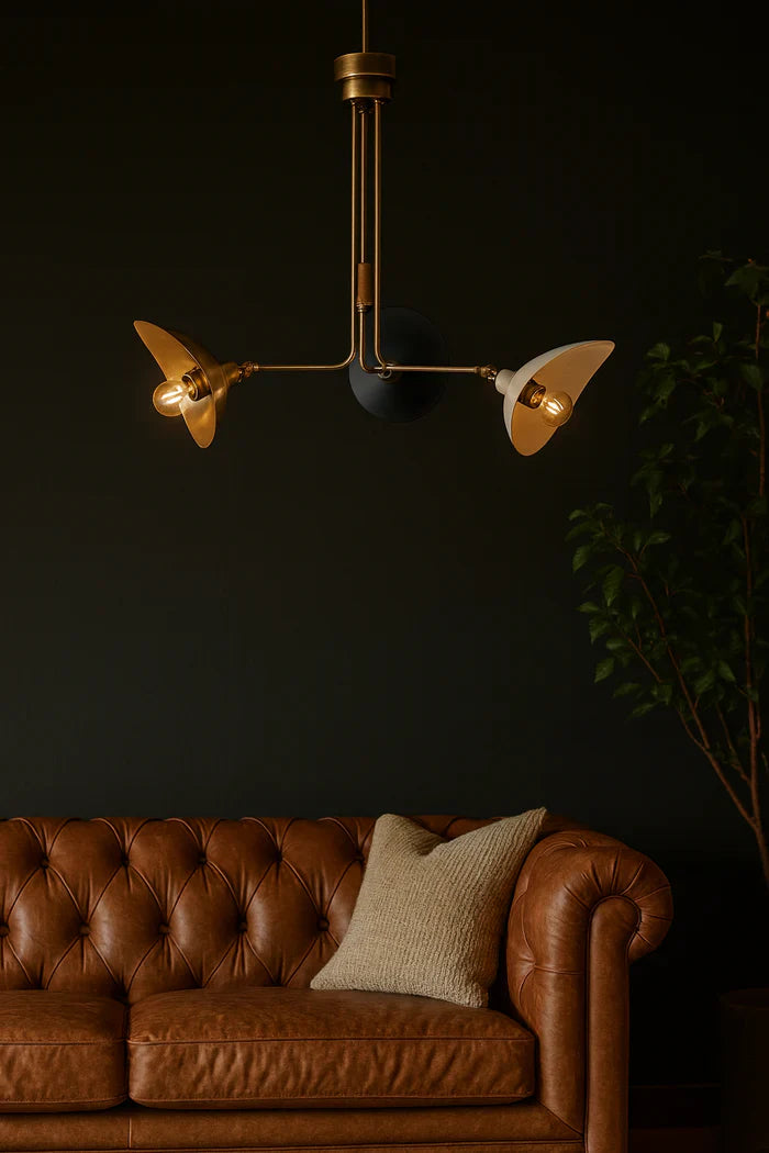 Leo İSkandinav Tarzı 3 Kollu Avize