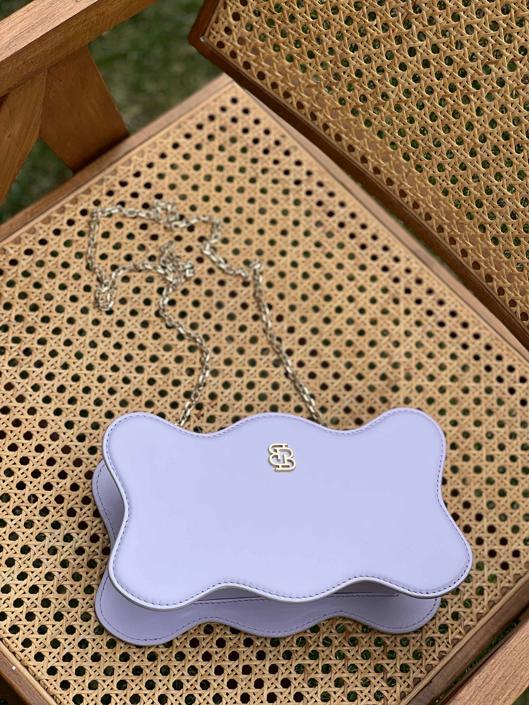 Leo Baguette Bag - Lila