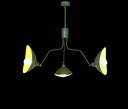 Leo Mare Green 3 ‘lü Modern Avize