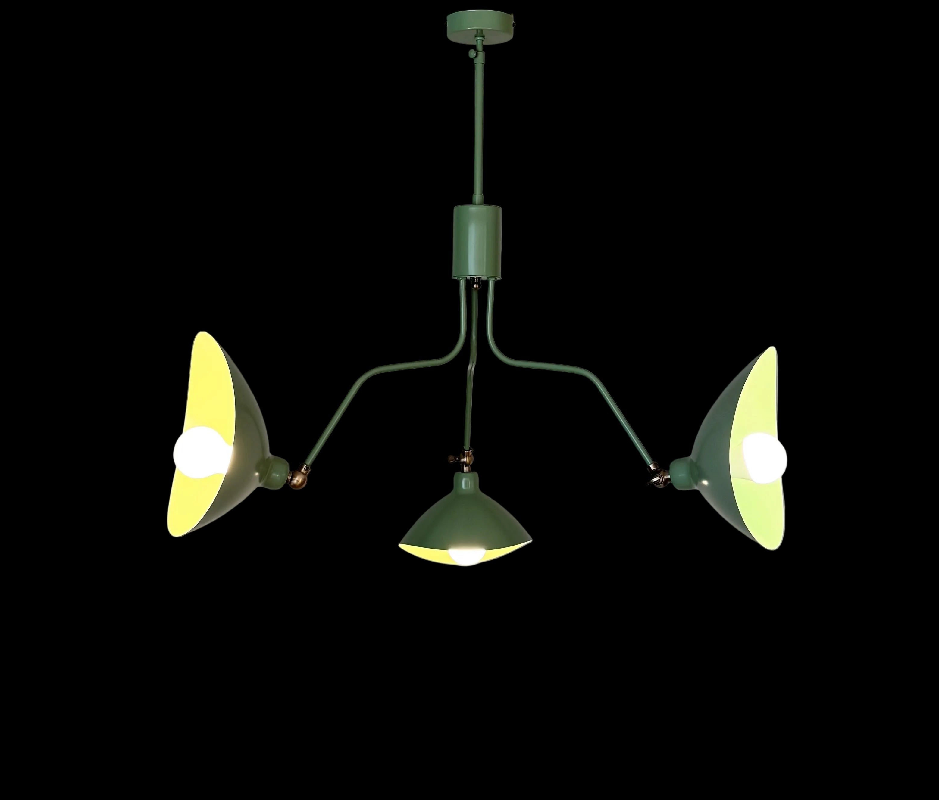 Leo Mare Green 3 ‘lü Modern Avize