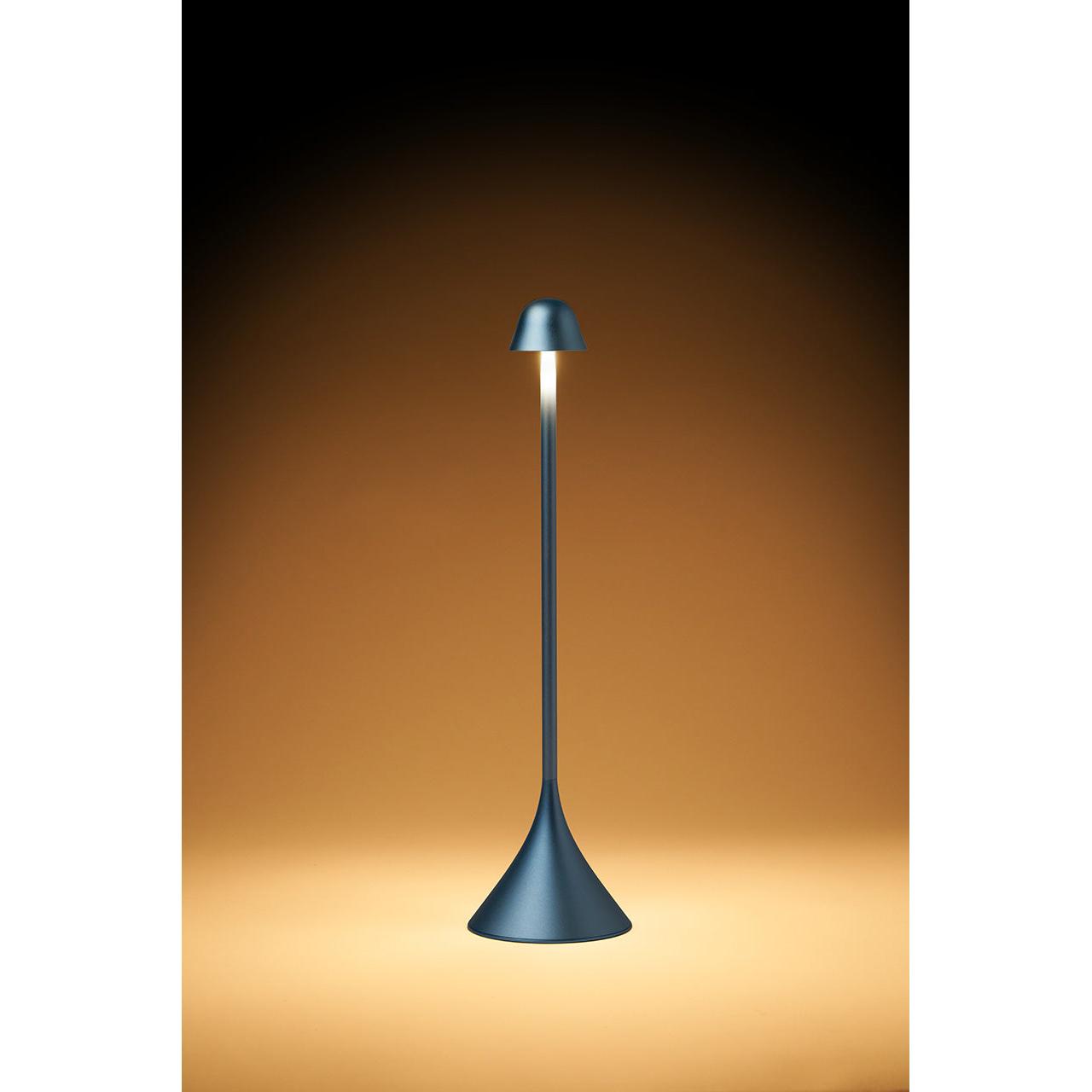 Lexon Steli Bell Led Masa Lambası Açık Mavi