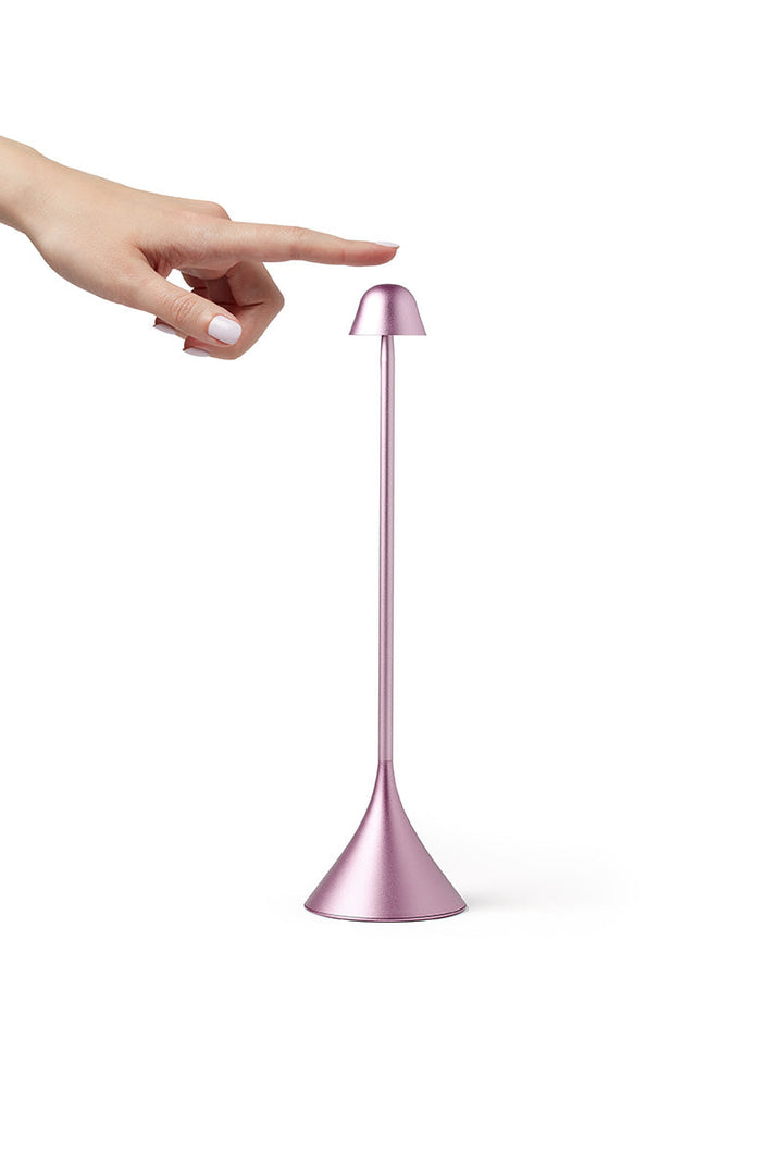 Lexon Steli Bell Led Masa Lambası Pembe-Led Lamba-Lexon-NowShopFun