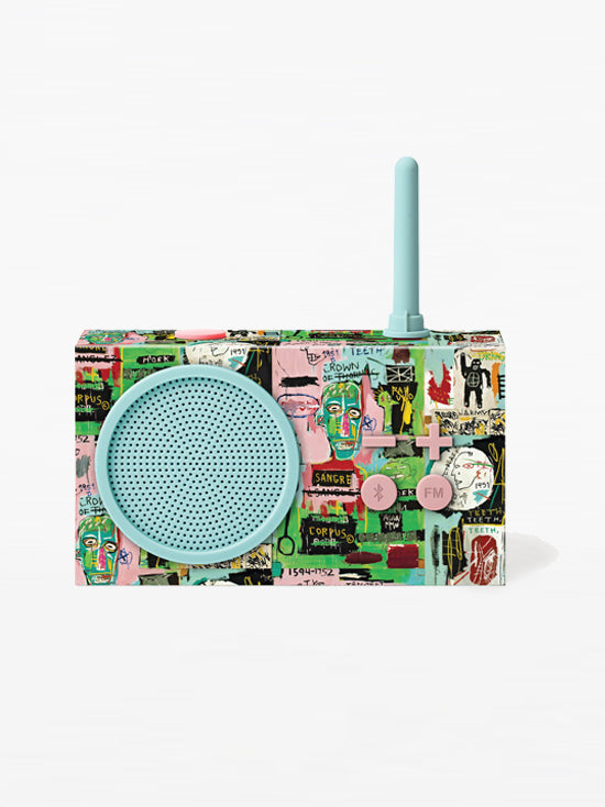 Lexon Tykho  X Jean-Michel Basquiat 3 Bluetooth Hoparlör Ve Radyo