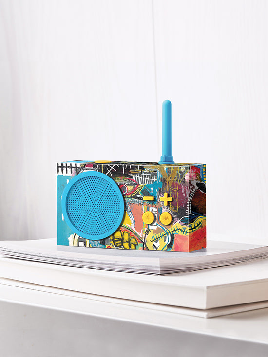 Lexon Tykho  X Jean-Michel Basquiat 3 Bluetooth Hoparlör Ve Radyo