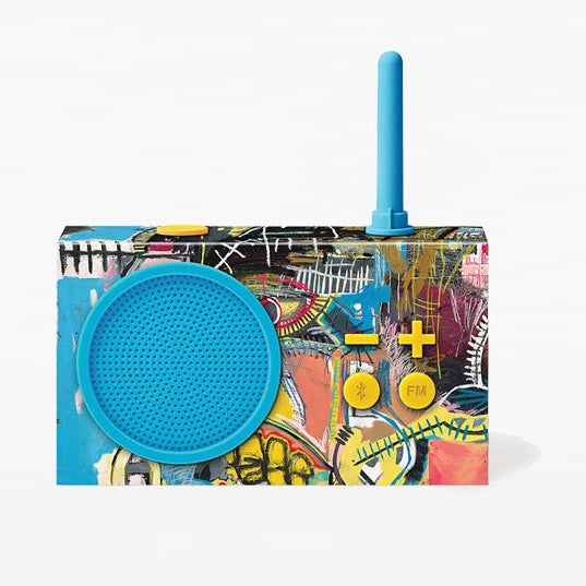 Lexon Tykho  X Jean-Michel Basquiat 3 Bluetooth Hoparlör Ve Radyo