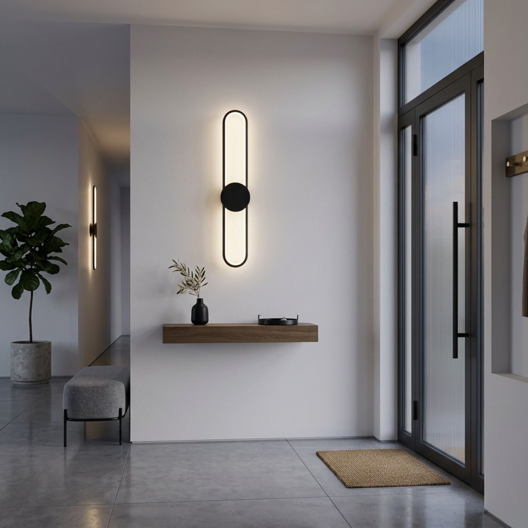 Lia Modern Led Aplik 80 Cm