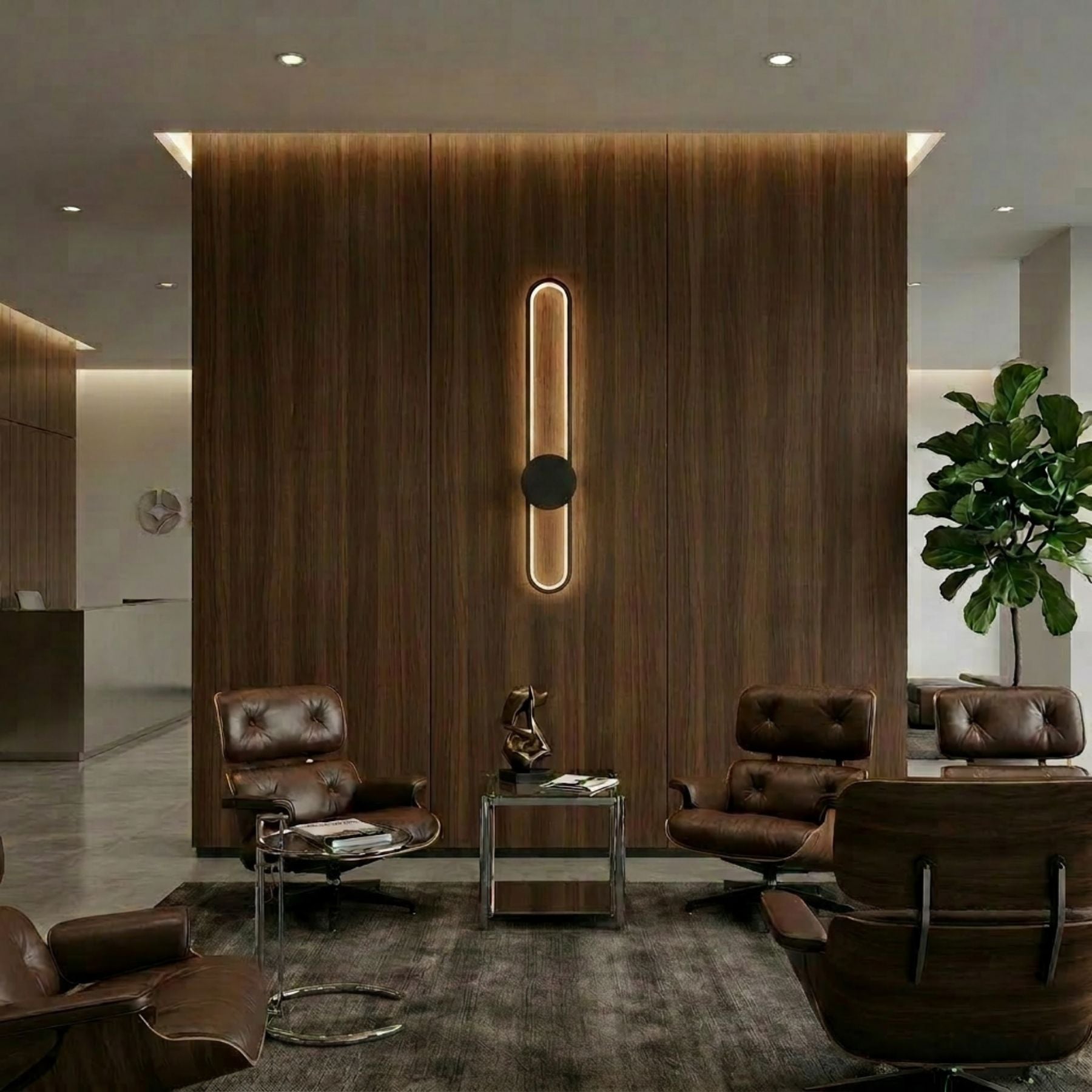 Lia Modern Led Aplik 80 Cm
