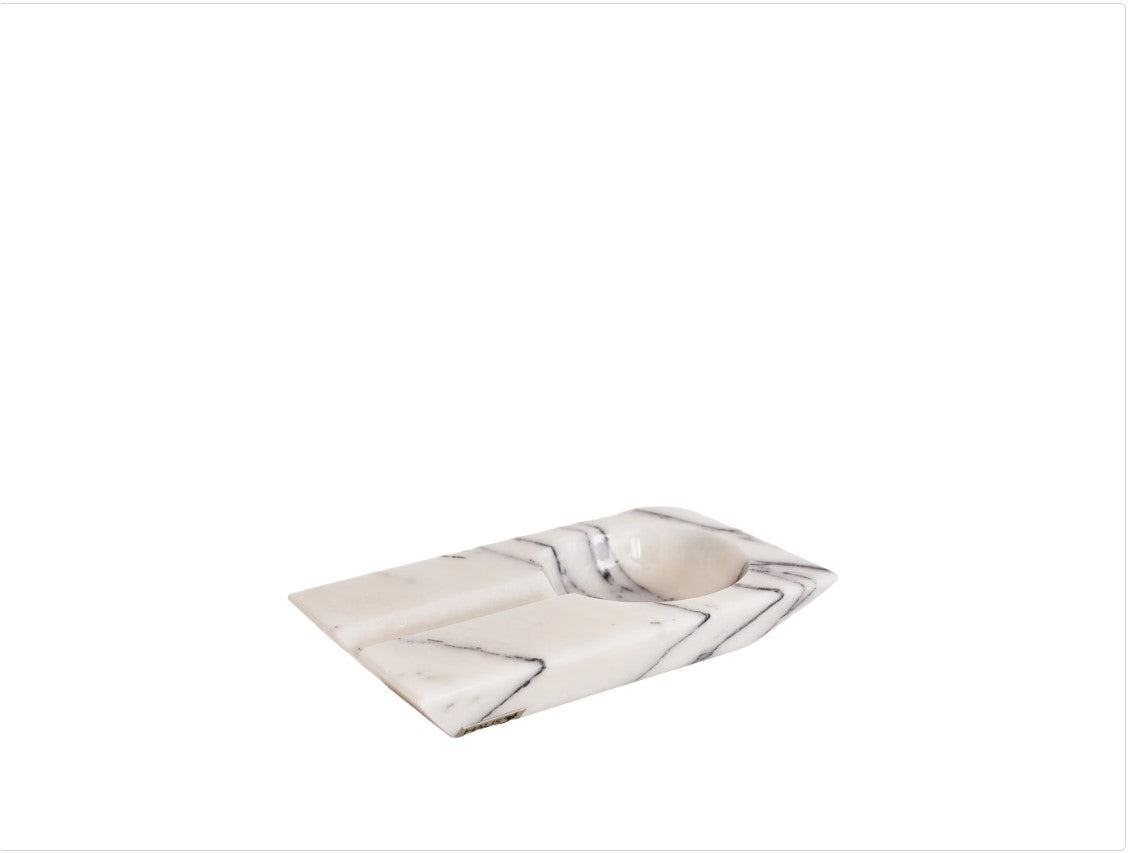 Libra Lilla White Cigar Ashtray