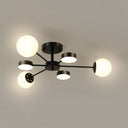 Buzlu Opal Camlı Led Plafonyer 7