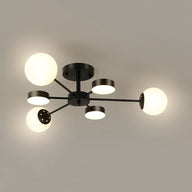 Buzlu Opal Camlı Led Plafonyer 7-Plafonyer-Life Aydınlatma-70 CM-NowShopFun
