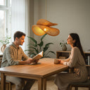 Luna Premium Rattan Sarkıt Avize