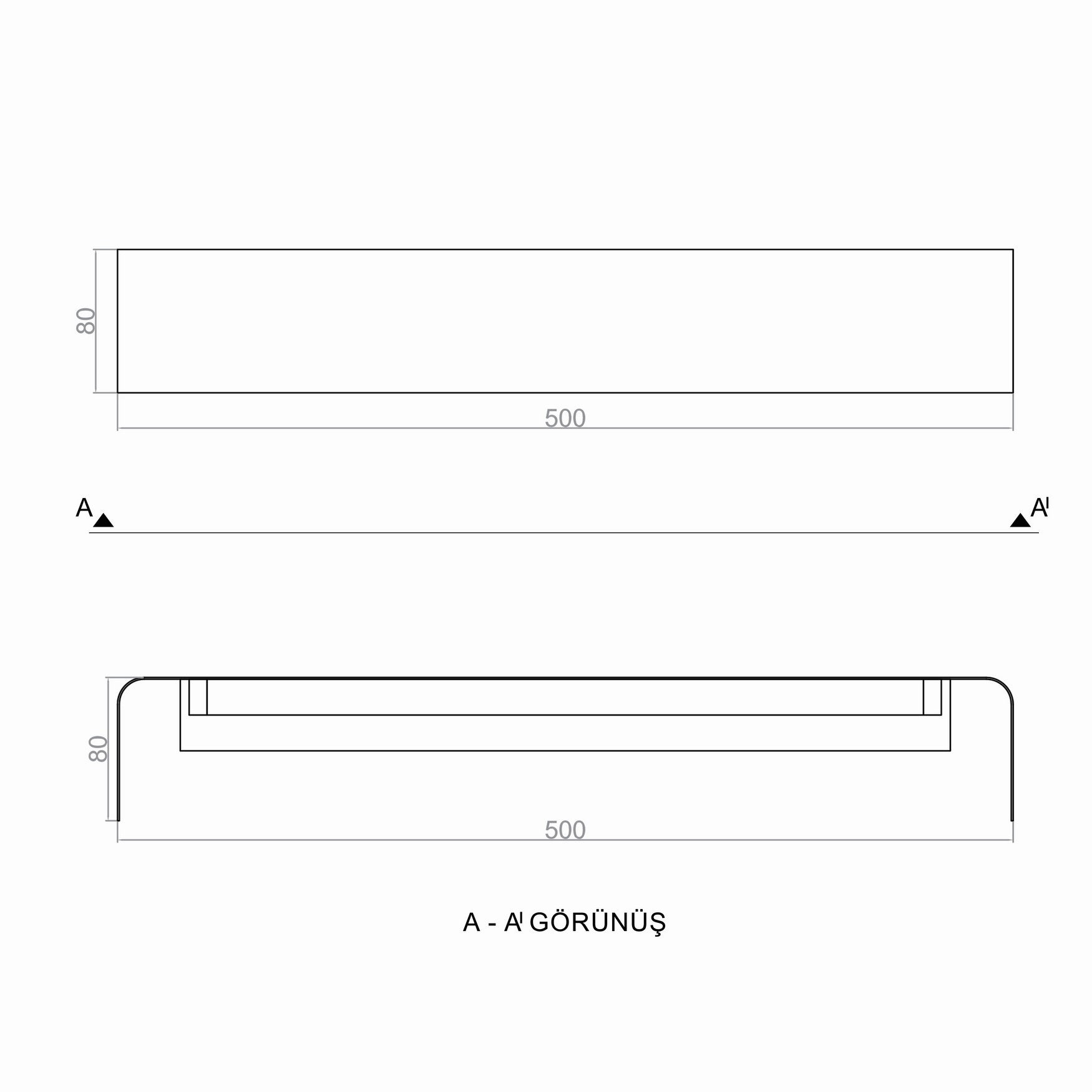 Lightbeam Led Duvar Aplik