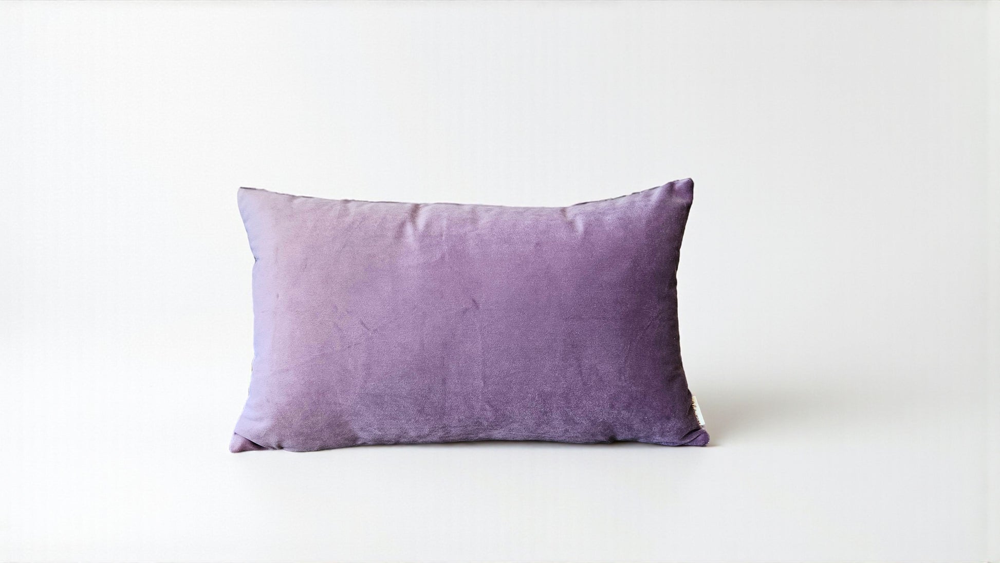 Lila Rengi Kırlent Kılıfı - Yumuşak Mat Kadife