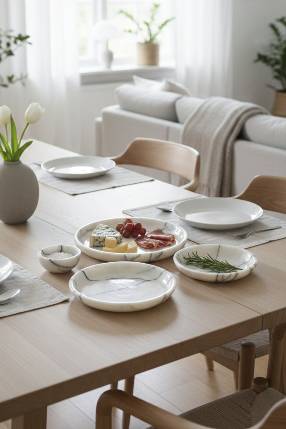 Lilac 4 Parça Sunum Seti