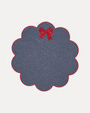 Lili Amerikan Servis-Amerikan Servis-Mariaida Home-Mavi/Kırmızı-NowShopFun
