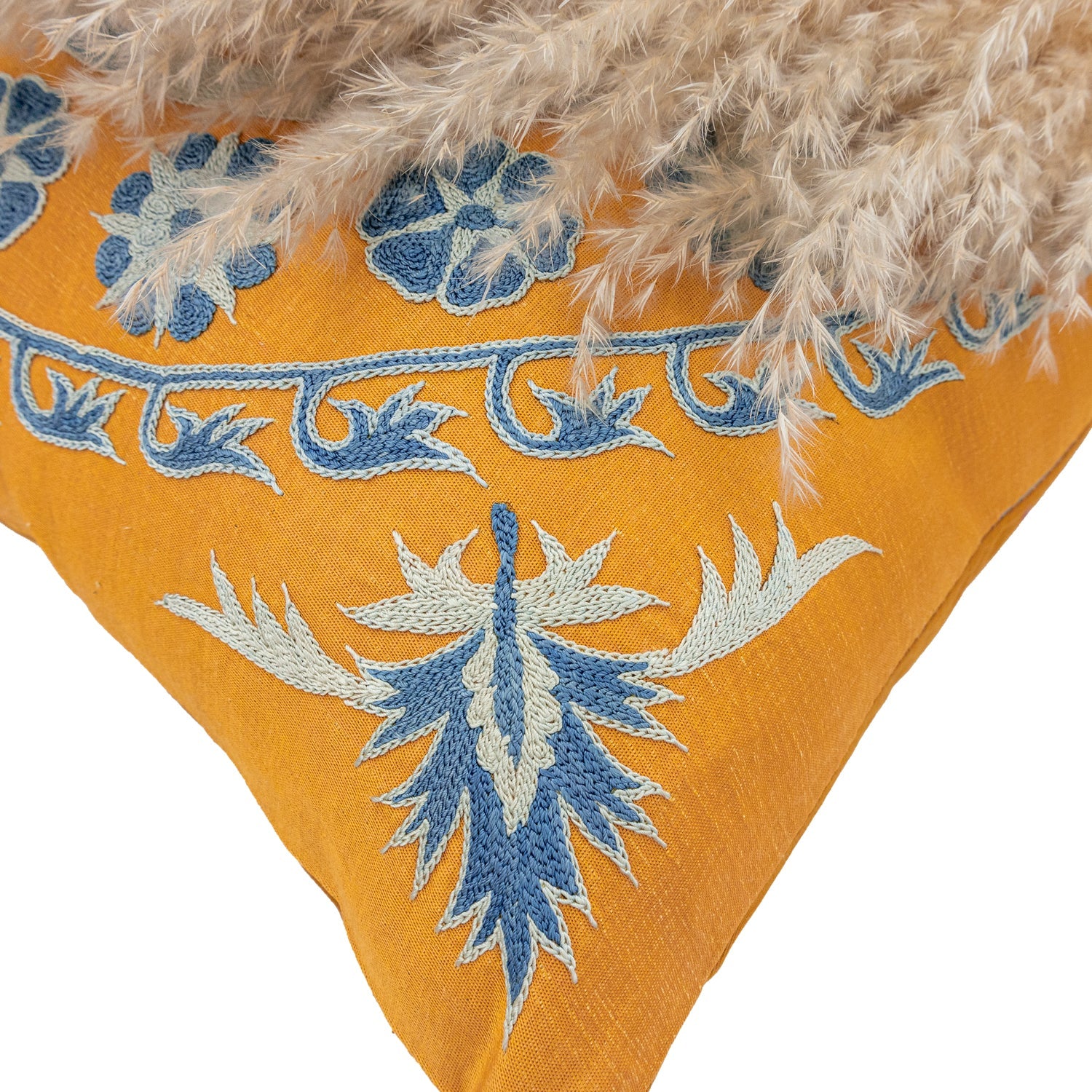 Lilith İpek Suzani Kırlent 50x50 cm-Yastık & Kırlent-Soho Antiq-NowShopFun