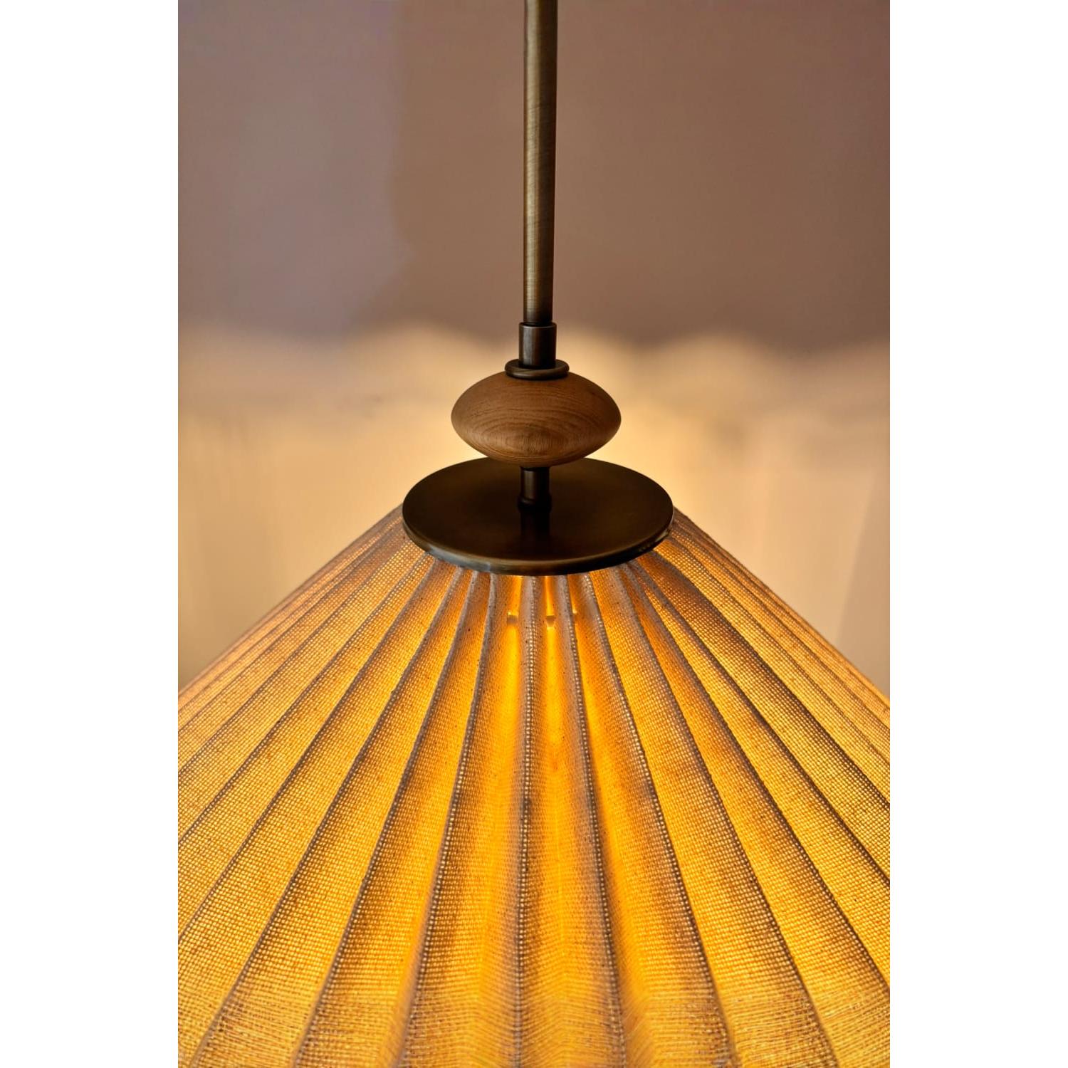 Lille Fransız Tarzı Keten Katlama Pileli Avize