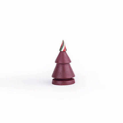 Lımıted Edıtıon Ahşap Mini Yılbaşı Ağacı Seti-Dekoratif Ürün-ANANAS DESIGN + CRAFTS-Kırmızı-NowShopFun