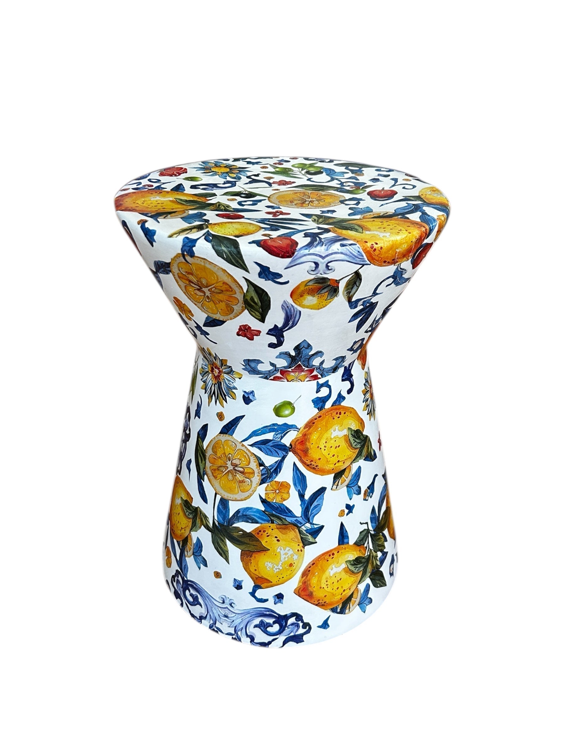 Limon Desen Koni Seramik Sehpa-SEHPALAR-Box Co Concept-NowShopFun