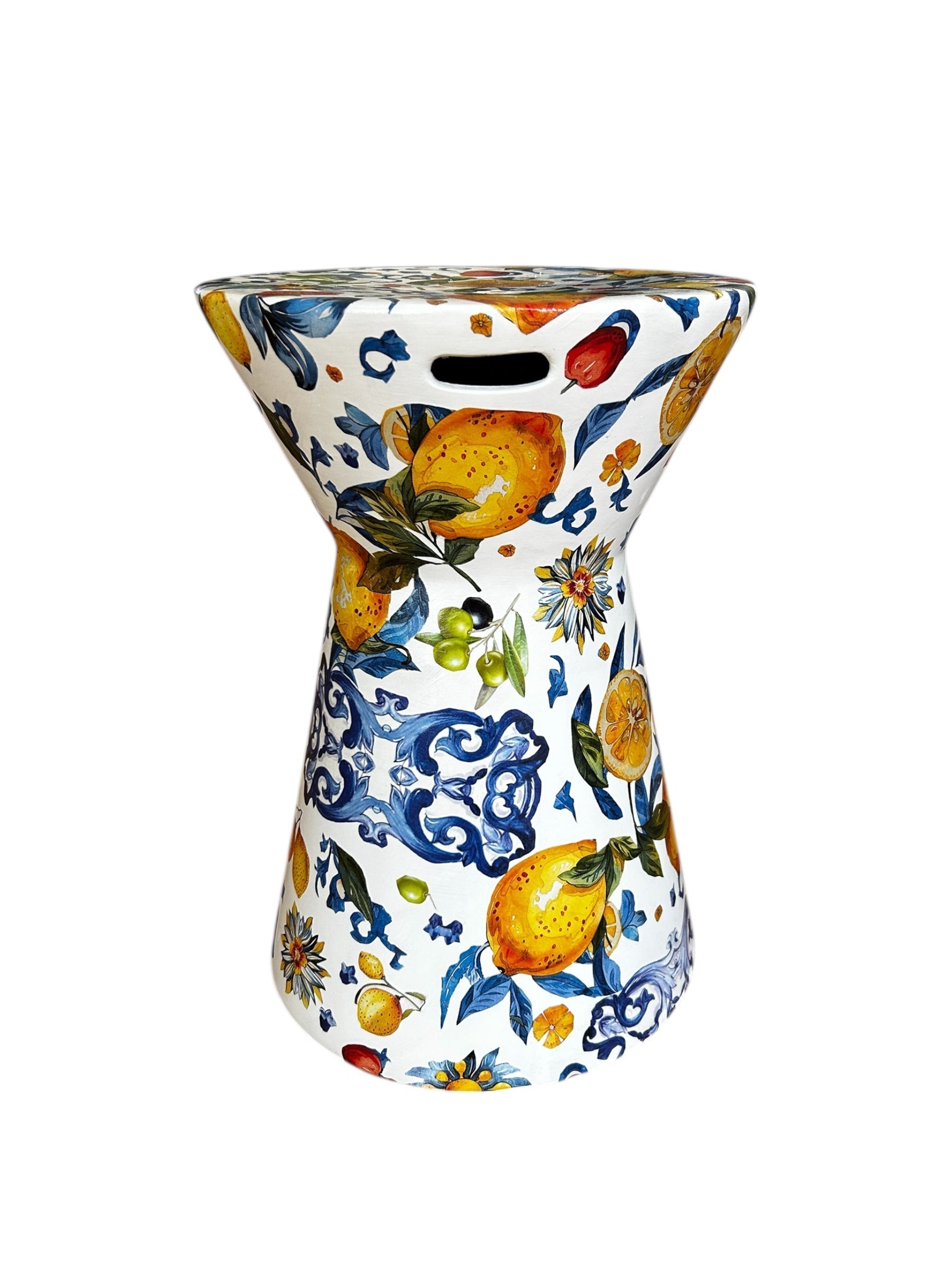 Limon Desen Koni Seramik Sehpa-SEHPALAR-Box Co Concept-NowShopFun