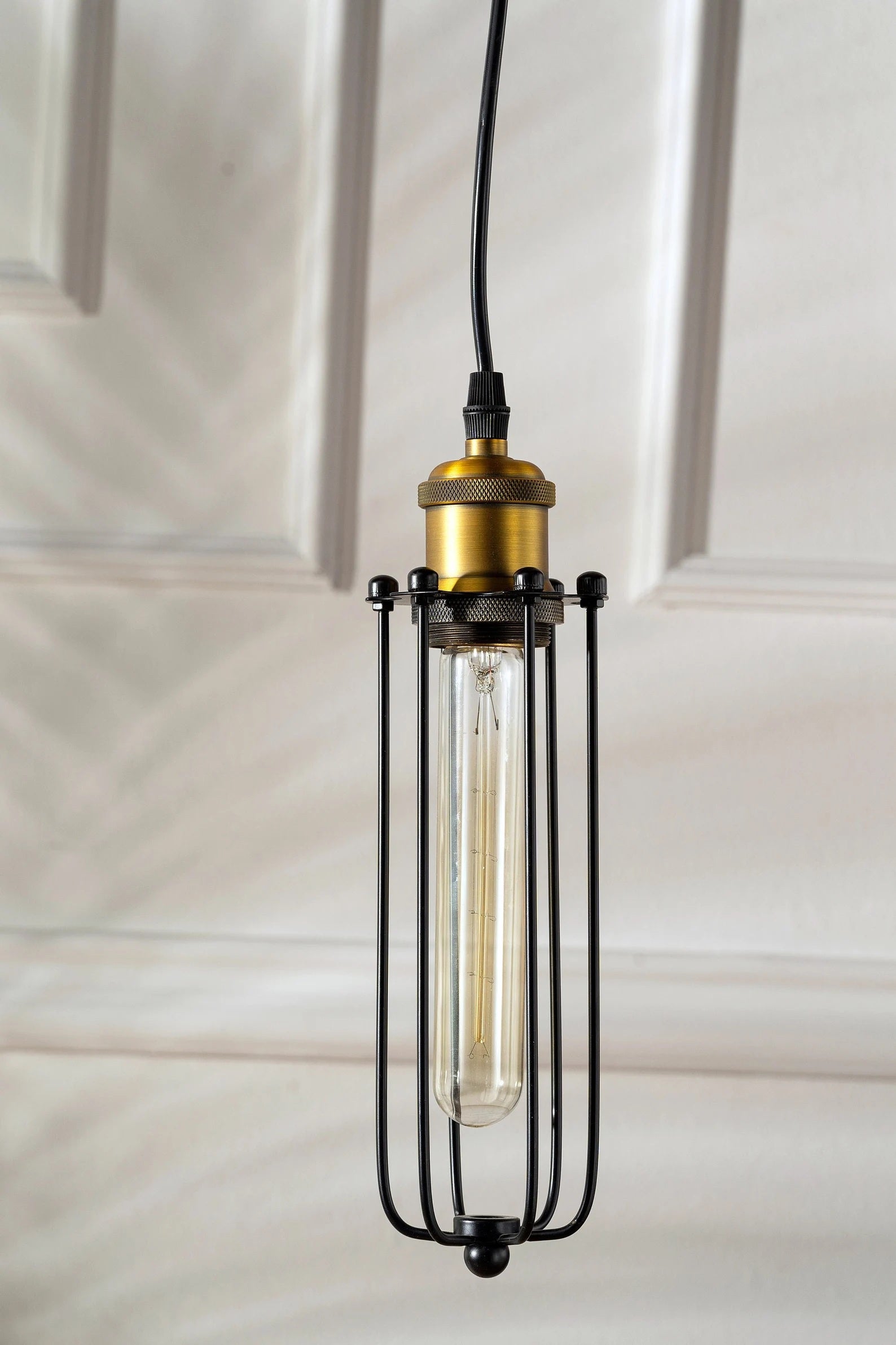 Line Cage Tüp Sarkıt Avize-Tavan Aydınlatması-livingstore-NowShopFun