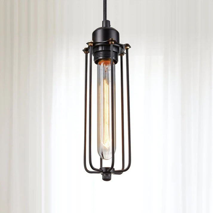 Line Cage Tüp Sarkıt Avize-Tavan Aydınlatması-livingstore-NowShopFun