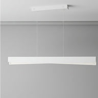 Linea Noir Modern Tasarım Aydınlatma - Minimalist Ve Mimari Dekoratif Led Lamba-Avize-Kalorad-Beyaz-100x9cm-NowShopFun
