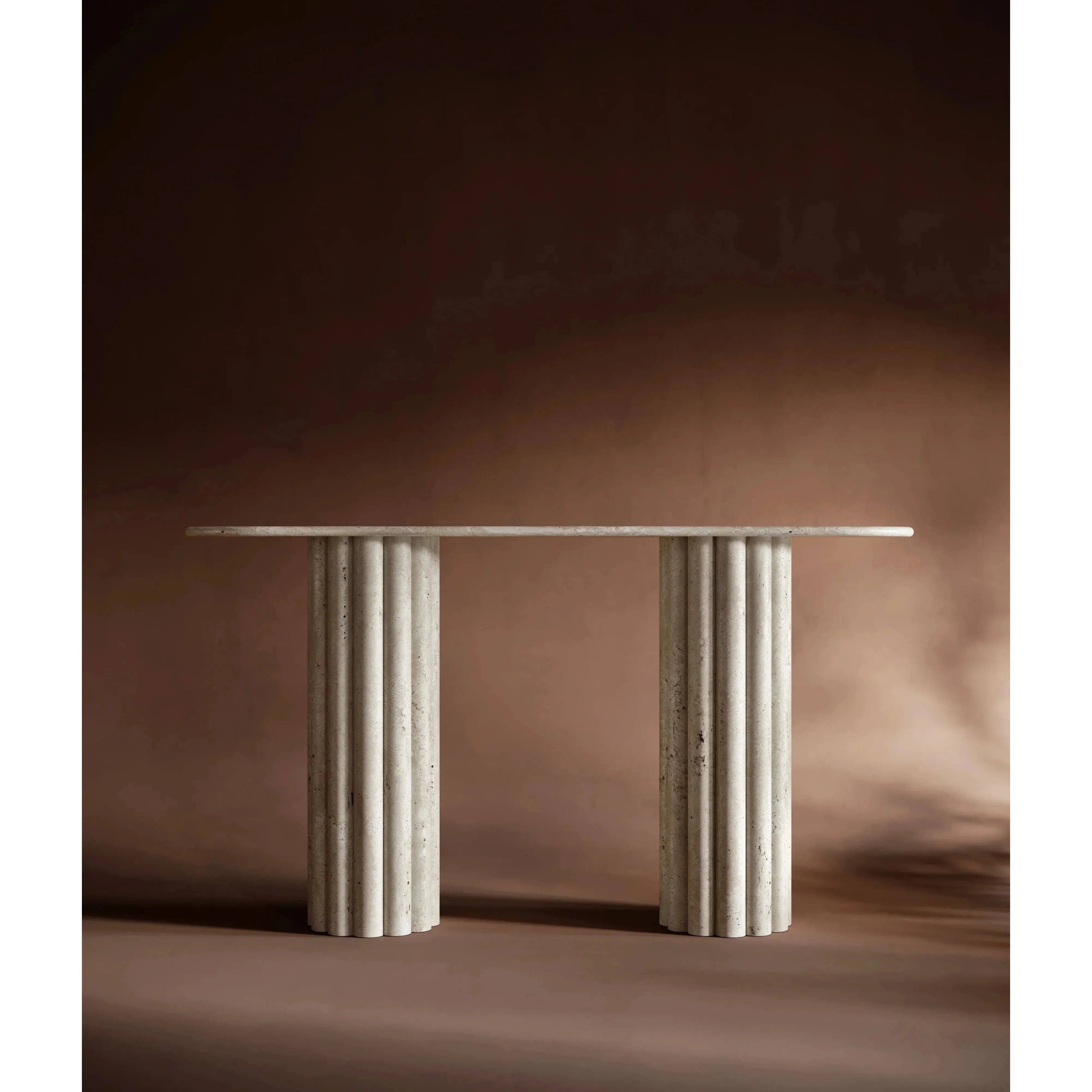 Linea Traverten Yivli Kolon Dresuar