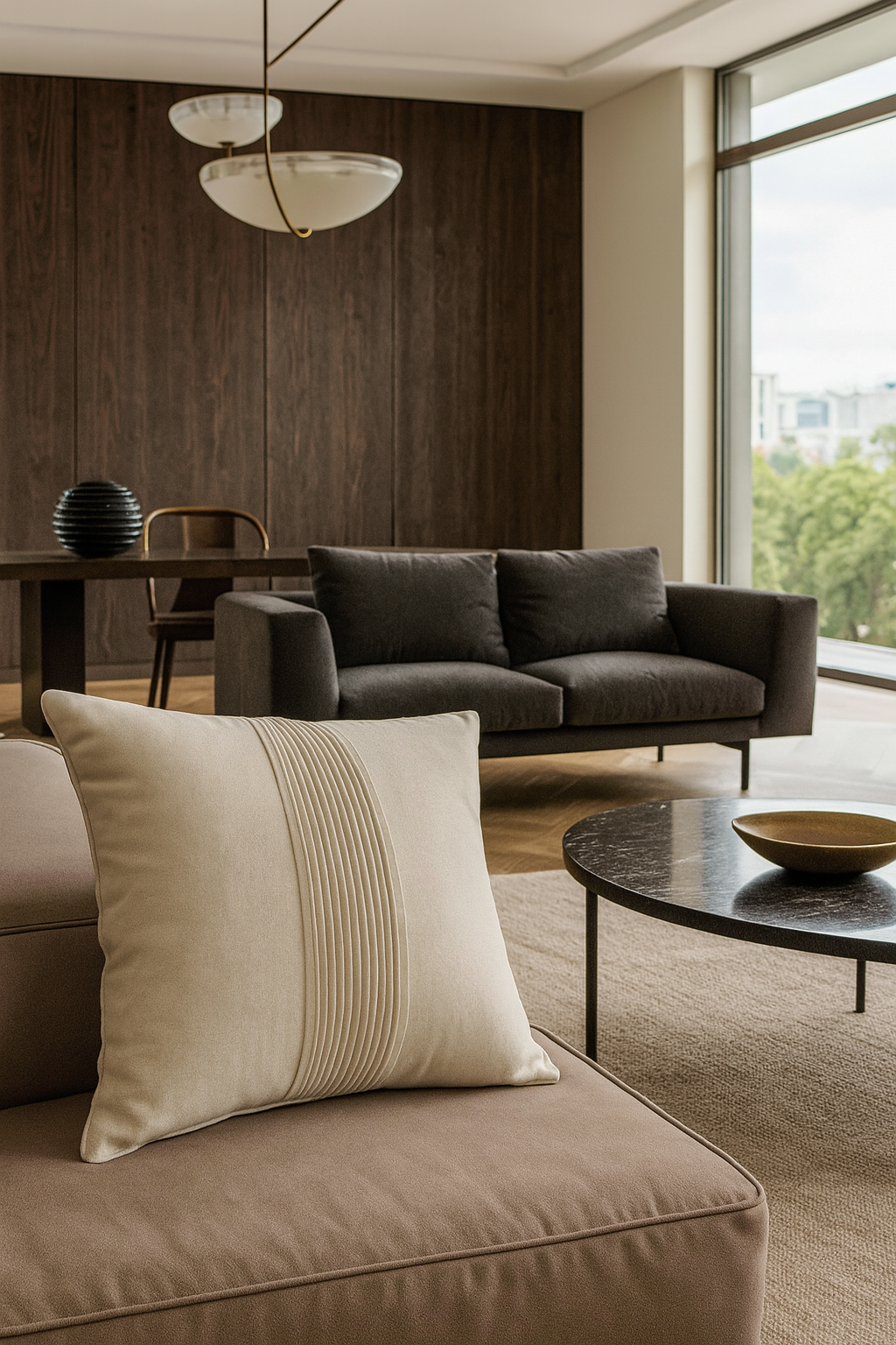 Lino Keten Dekoratif Kırlent