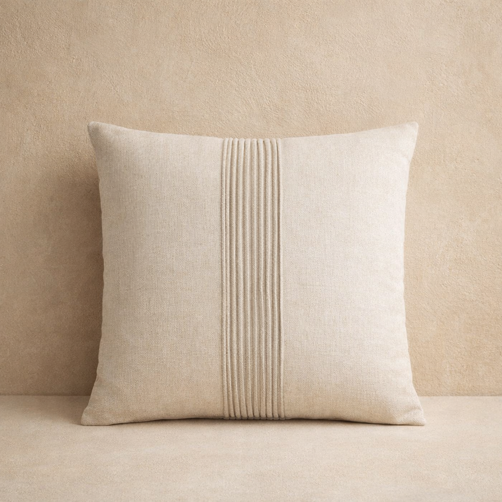 Lino Keten Dekoratif Kırlent