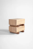 LİORA 2’li Ahşap Komodin-Komodin-Innature Home-NowShopFun
