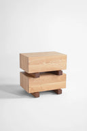 LİORA 2’li Ahşap Komodin-Komodin-Innature Home-NowShopFun