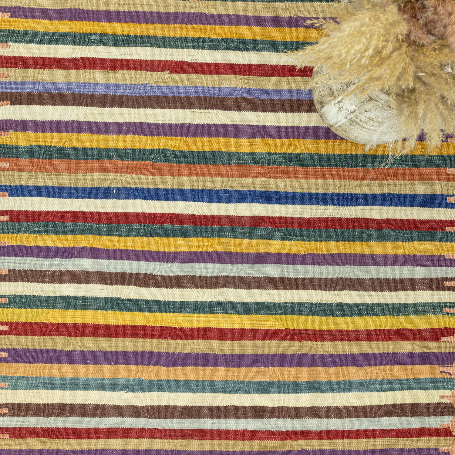 Liora Çubuk Tasarımlı Yün Kilim 114x177 cm