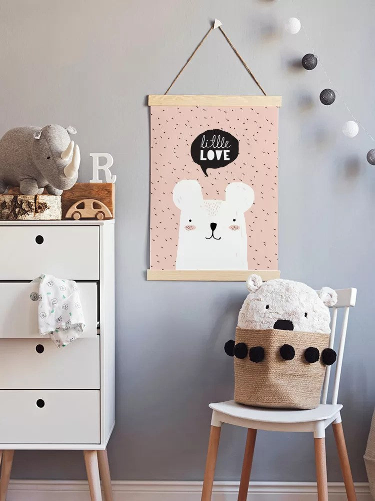 Little Love Çerçeveli Poster