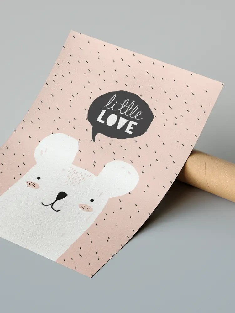 Little Love Çerçeveli Poster