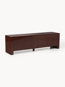 Liv Minimalist TV Ünitesi, Parlak Koyu Kahverengi Lake 170 cm