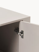 Liv Modern Minimalist Dressoir, Parlak Bej 90 cm