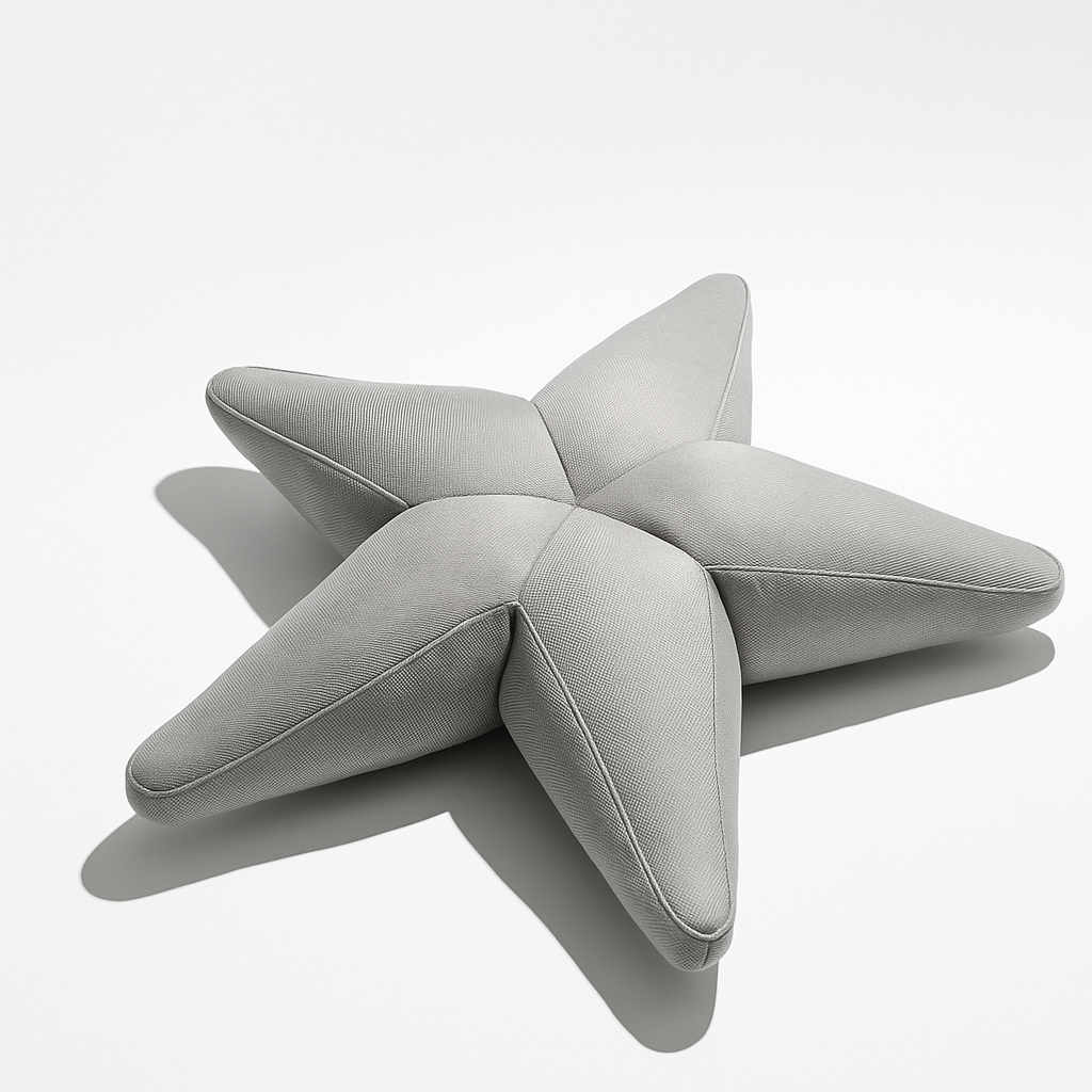 Livingstore Starfish Havuz, Deniz Ve Dış Mekan Pufu | Bahçe Kullanımına Uygun Puf Minder