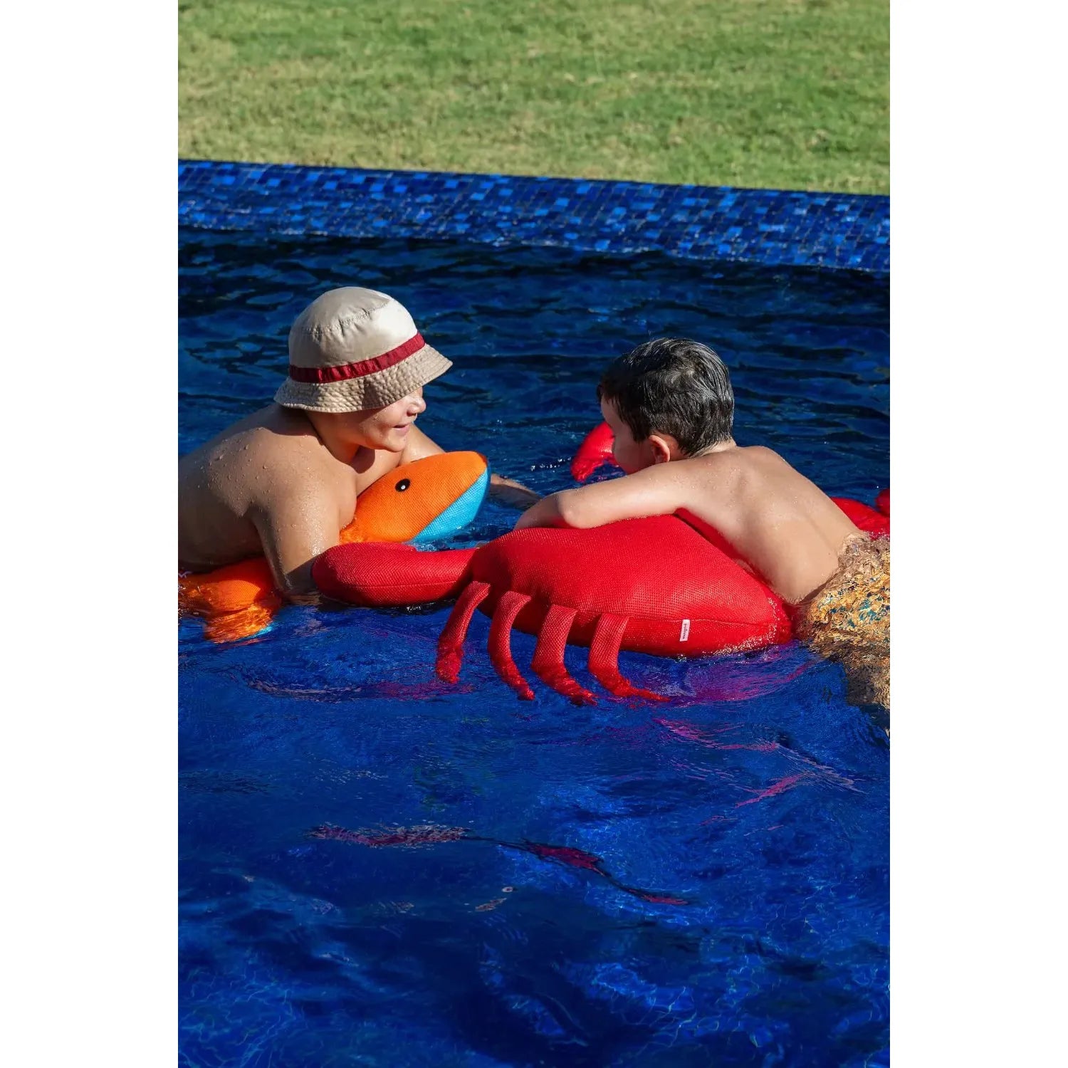 Livingstore Yengeç İnteraktif Havuz & Deniz Oyuncağı | Çocuklar İçin Eğlenceli Yüzen Minder
