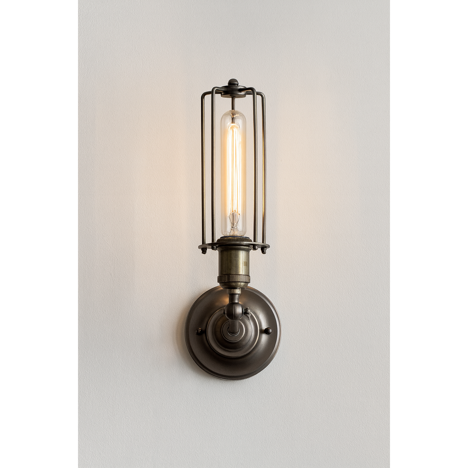 Loft Tarzı Vintage Ampullü Aplik