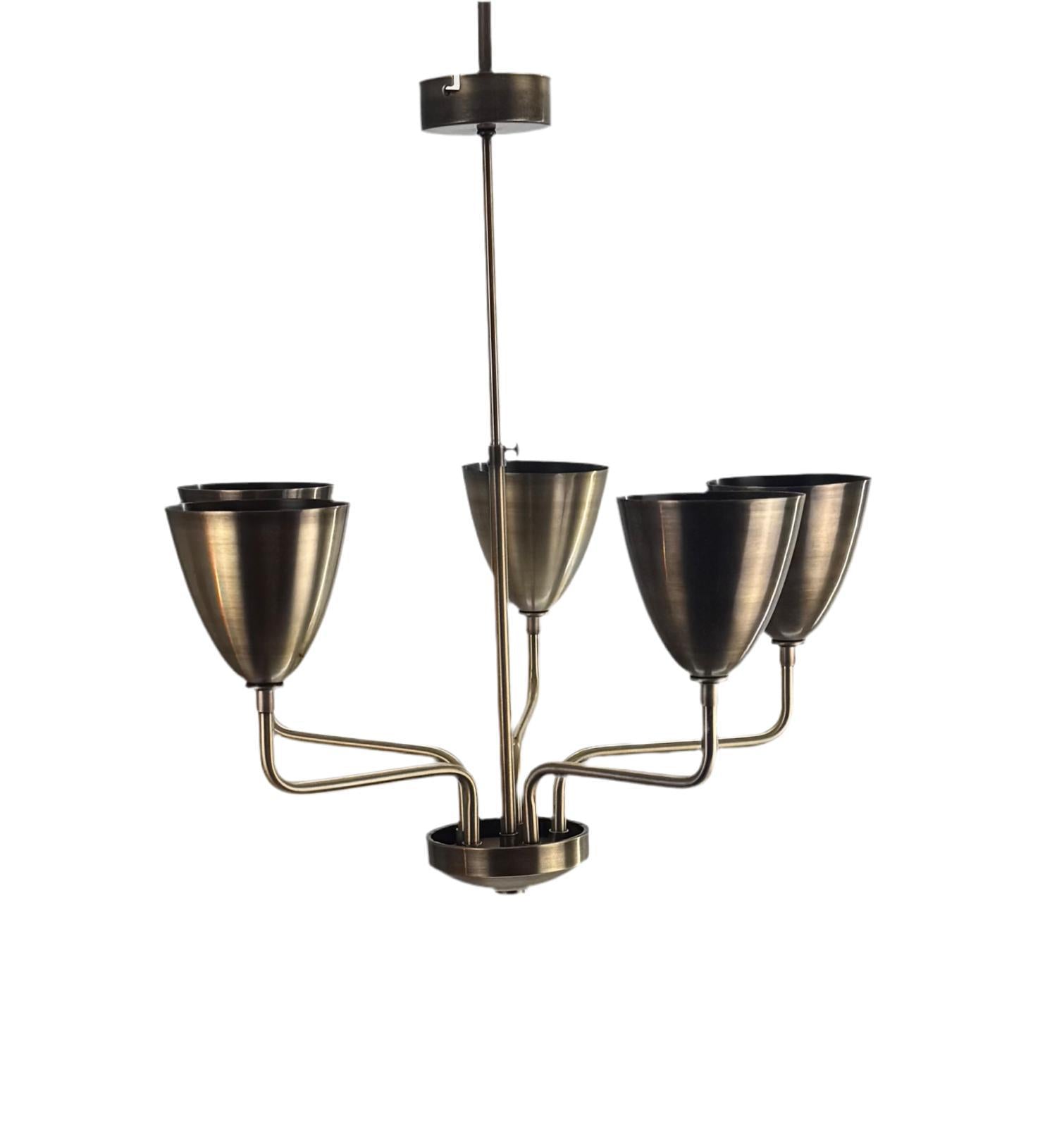 Lola 5’Li Modern Avize Pirinç