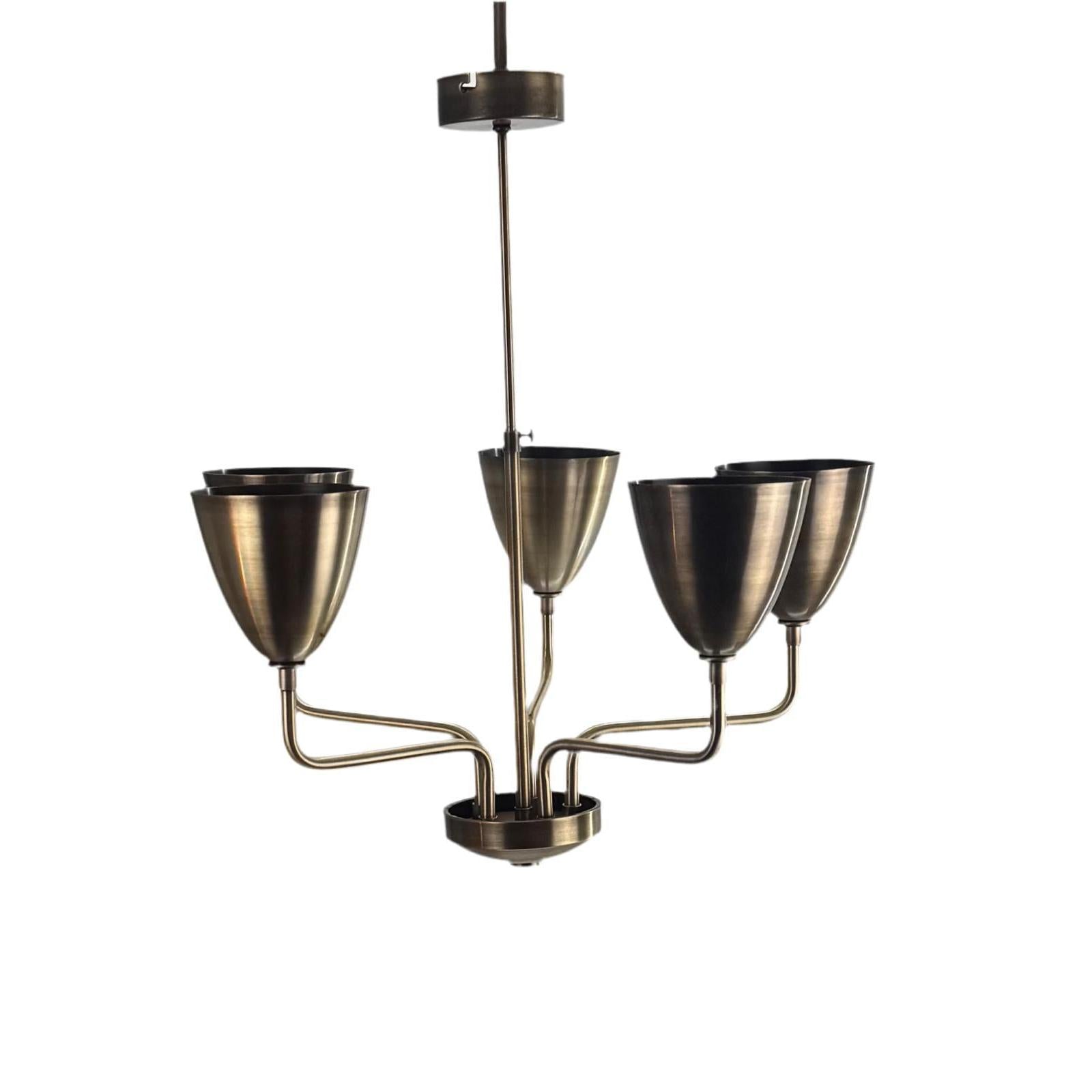 Lola 5’Li Modern Avize Pirinç