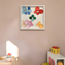 Lolliframe Carnival Duvar Dekoru 32x32 cm | Renkli Modern Duvar Aksesuarı / Lolliframe Carnival Duvar Dekoru – 32x32 cm
