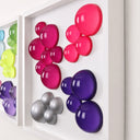 Lolliframe Metallic Duvar Dekoru 32x32 cm | Modern Metalik Duvar Tasarımı / Lolliframe Metallic Duvar Dekoru – 32x32 cm