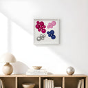 Lolliframe Metallic Duvar Dekoru 32x32 cm | Modern Metalik Duvar Tasarımı / Lolliframe Metallic Duvar Dekoru – 32x32 cm